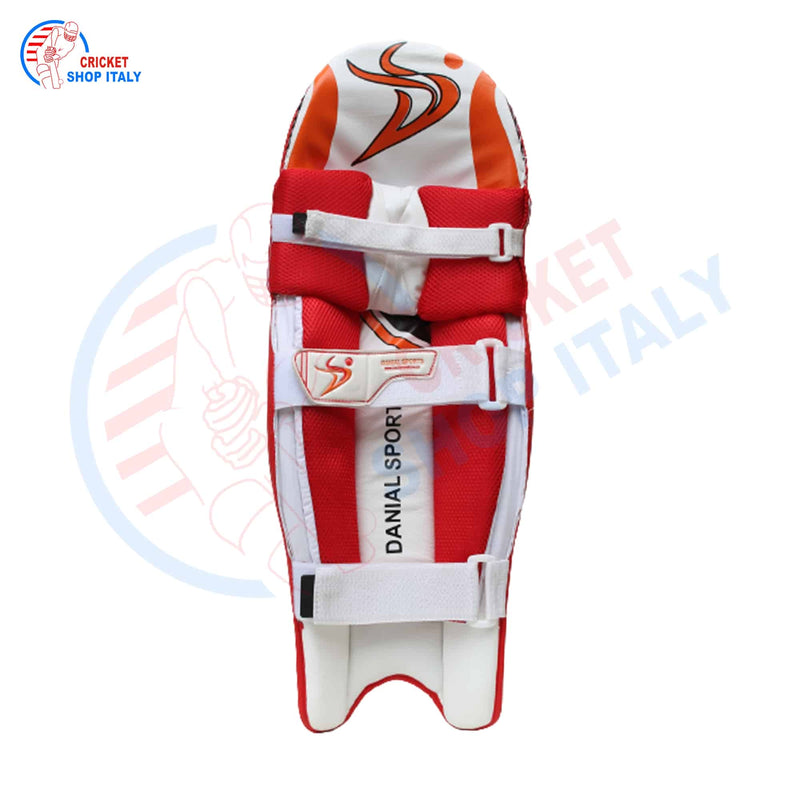 DS Sports Red Cricket Batting Pads 3