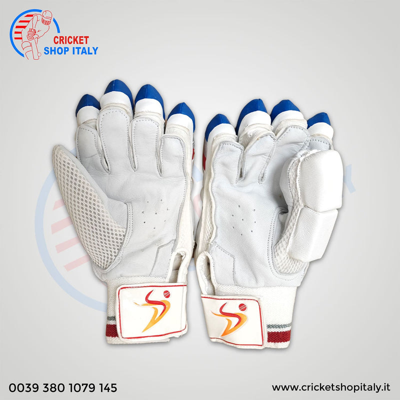 Ds  Batting Gloves  Youth (red /silver/blue)