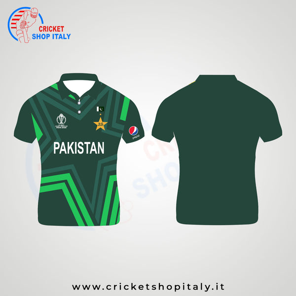 2023 ICC Mens Pakistani World Cup Fan Shirt