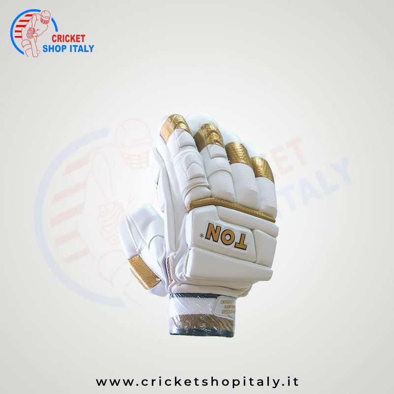 SS Ton Gold Edition Cricket Batting Gloves