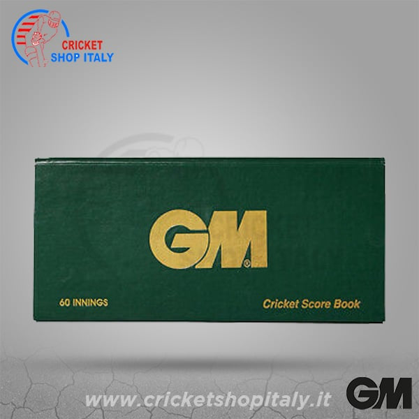 Gunn and Moore Cricket Scorebook 1