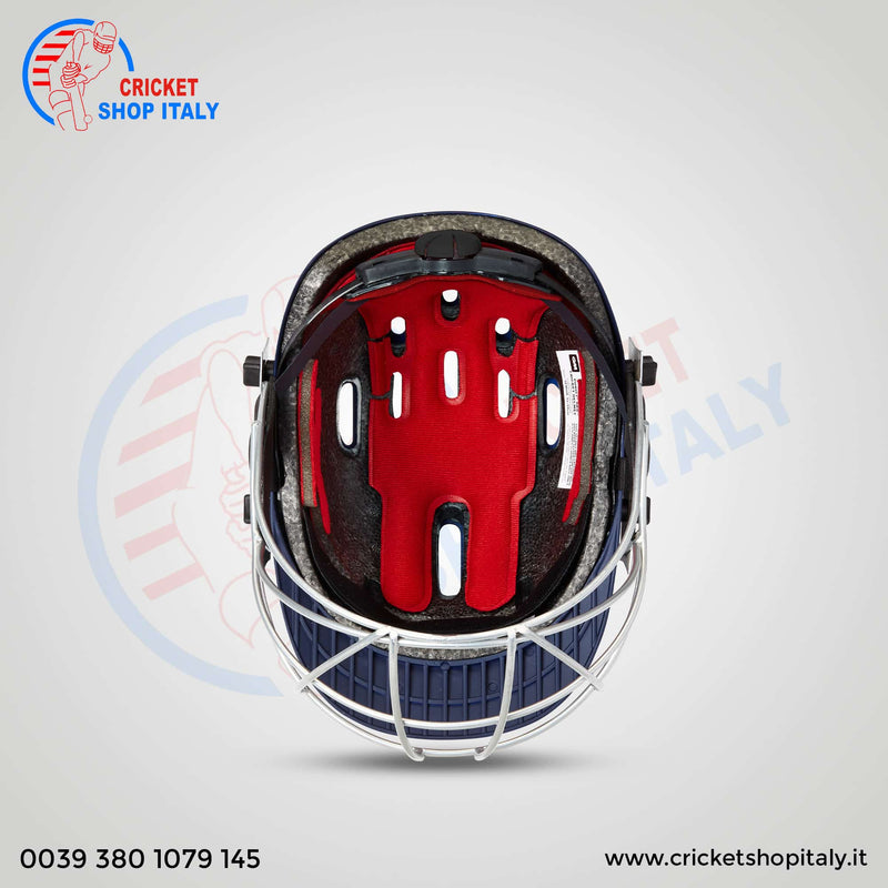Gunn and Moore Purist Geo II Navy Junior Cricket Helmet 2