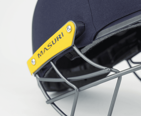 Masuri C Line Plus Steel Cricket Helmet Black 2