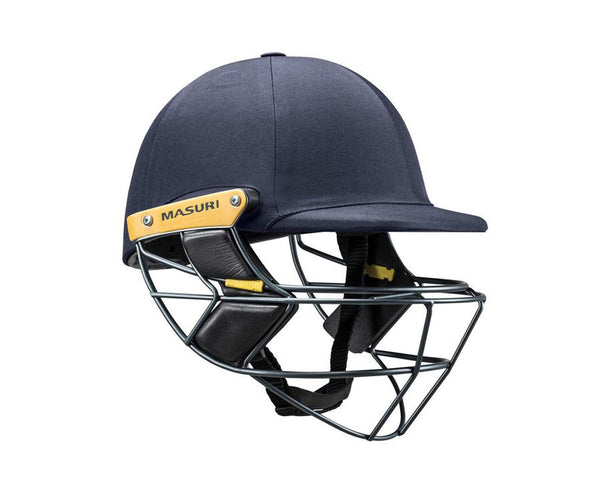 Masuri E Line Steel Cricket Helmet Navy 1