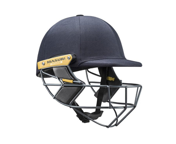 Masuri T Line Titanium Cricket Helmet Navy 1