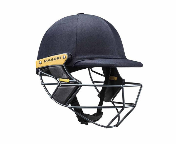 Masuri T Line Steel Cricket Helmet Black 1