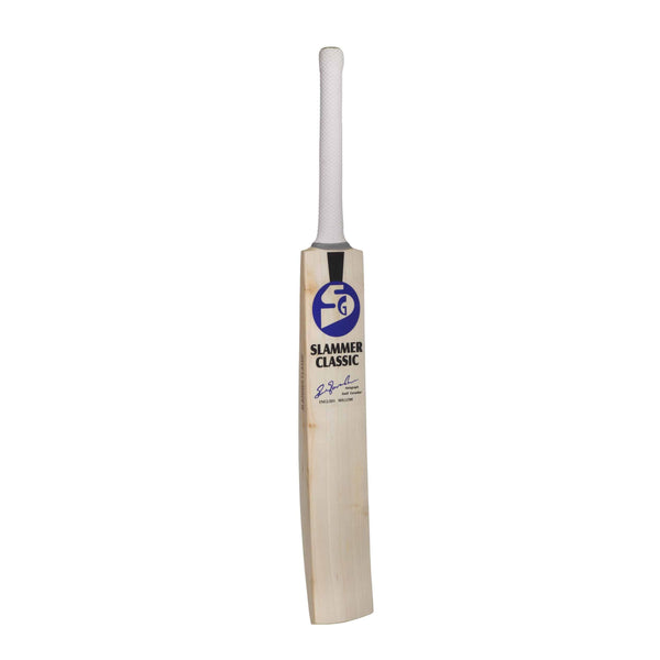 SG Slammer Classic Traditionally Shaped English Willow Cricket Bat 1